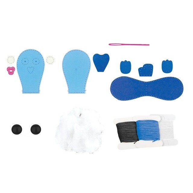 Set creatie perna pentru copii Model 2, Dream Kids, Peste - imagine 2