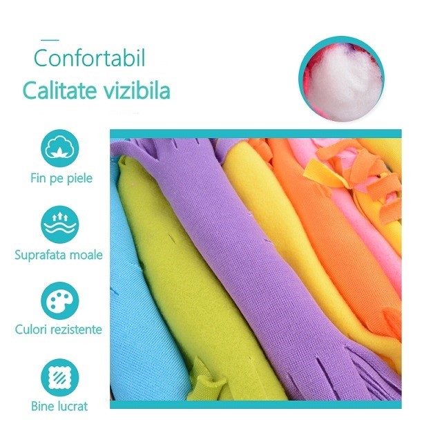 Set de creatie DIY , patura pentru tesut si tricotat, multicolor - imagine 3