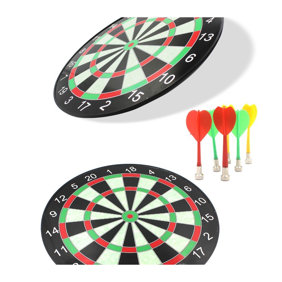 Set Joc Darts , 4 Sageti Incluse, Magnetic, Dimensiuni 28.6 x 28.6 cm, Design clasic, Multicolor - imagine 4