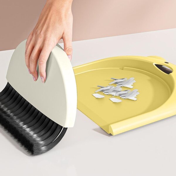 Set Matura si Faras, , Pentru Birou, din PP, Model Ursulet, 23.5 x 18 cm, Galben - imagine 4
