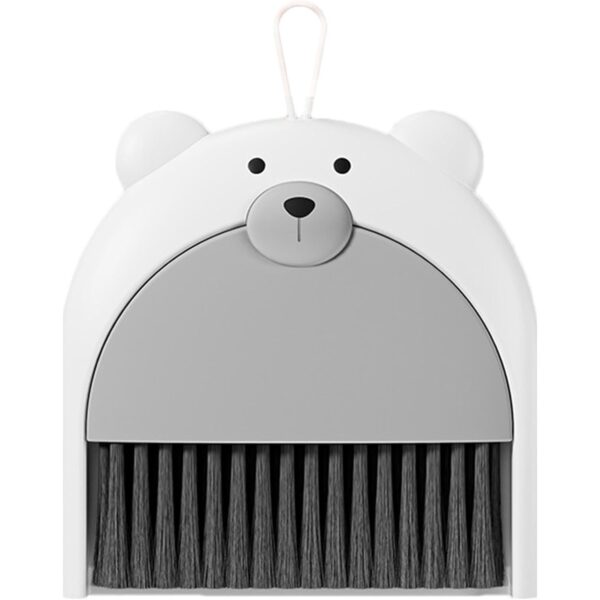 Set Matura si Faras, , Pentru Birou, din PP, Model Ursulet, 23.5 x 18 cm, Gri