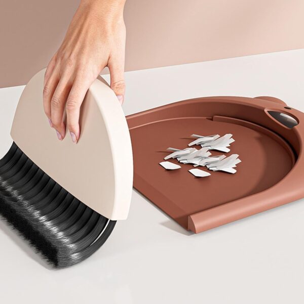 Set Matura si Faras, , Pentru Birou, din PP, Model Ursulet, 23.5 x 18 cm, Maro - imagine 3