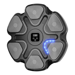 Aparat Box Cu Muzica, Montabil pe Perete, , Negru, Difuzor, Bluetooth, Iluminare LED, 38 x 27 x 32 cm, Manusi Incluse