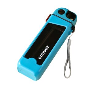 Sticla de Apa pentru Sport, , 350 ml, cu Pai si Capac, 23x7x4.4 cm, Buton de Blocare, din PC, Bleu