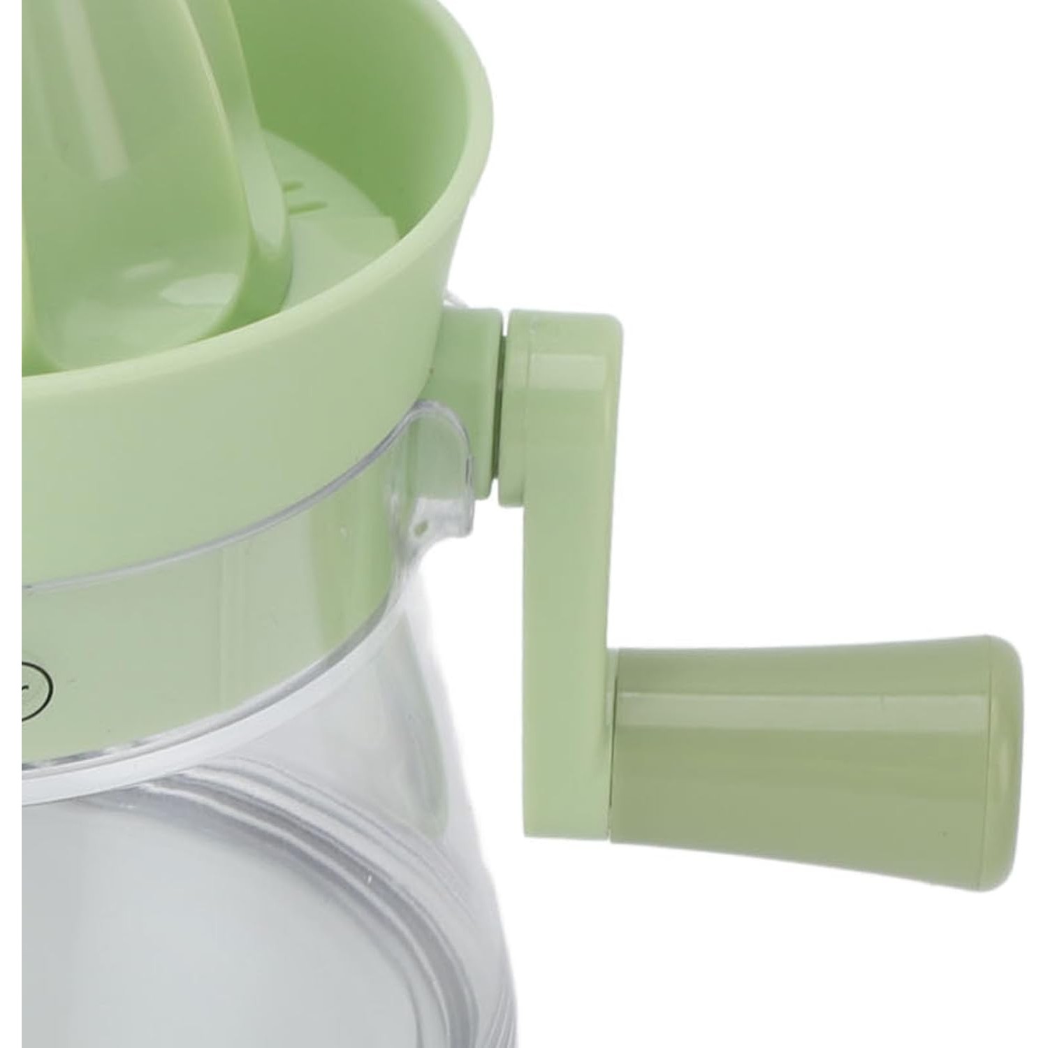 Storcator de Citrice Manual, , Rezistente, Usor de Folosit si Depozitat, Durabil, Calitativ, 16.5x13cm, Transparent/ Verde - imagine 4