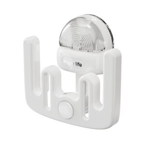 Suport pentru Incaltamintea de Casa, , fara Perforare, Montare pe Perete, Prindere Adeziva, 11.6x11x4.8cm, Alb