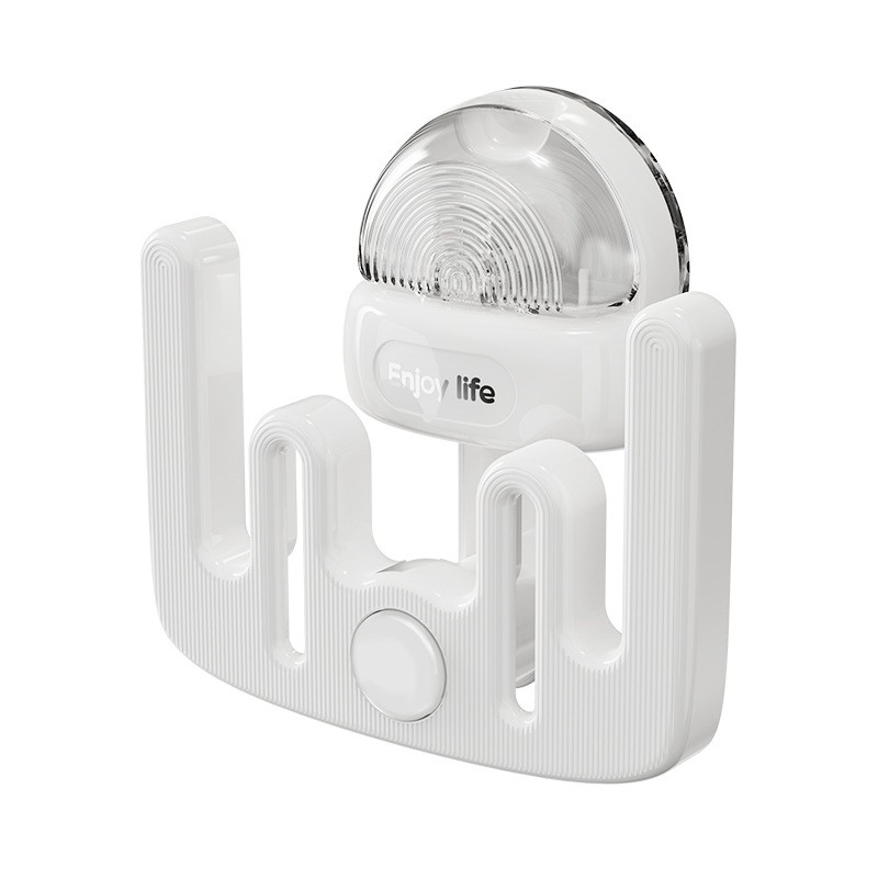 Suport pentru Incaltamintea de Casa, , fara Perforare, Montare pe Perete, Prindere Adeziva, 11.6x11x4.8cm, Alb