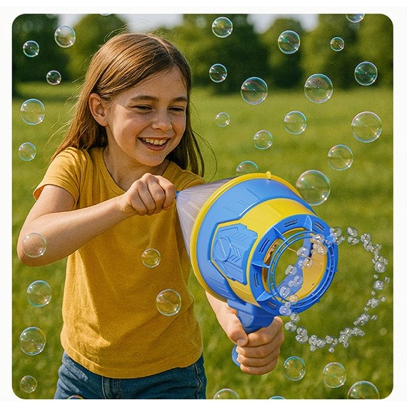 Suflator de Baloane, , din Plastic, Functie de Suflare si de Facut Baloane, 4-6 Ani, 30.4 x 14.2 x 22.2 cm, Albastru - imagine 4