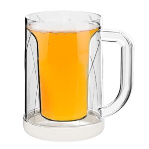 Cana Frigorifica cu Gheata, , 14.2 x 10.4 x 14.7 cm, Plastic, 800 ml, Transparent