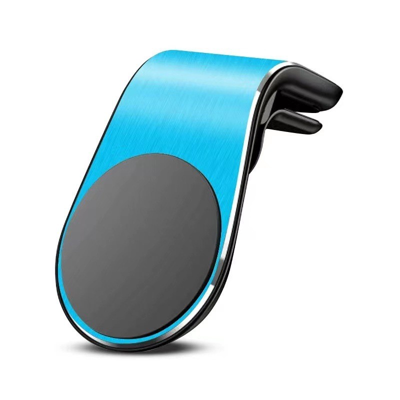 Suport de Telefon, , pentru Ventilatie, din ABS si Magnet, 3.8 x 3.7 x 6.2 cm, Universala, Albastru