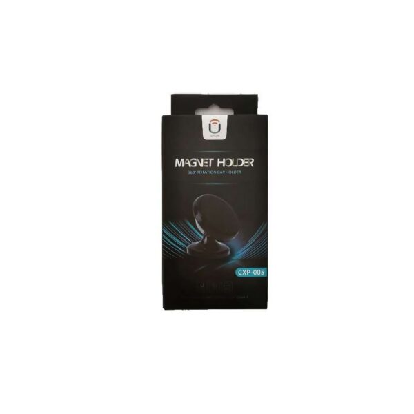Suport Auto Magnetic , pentru Telefon BK1, Rotire 360 grade, Negru - imagine 3