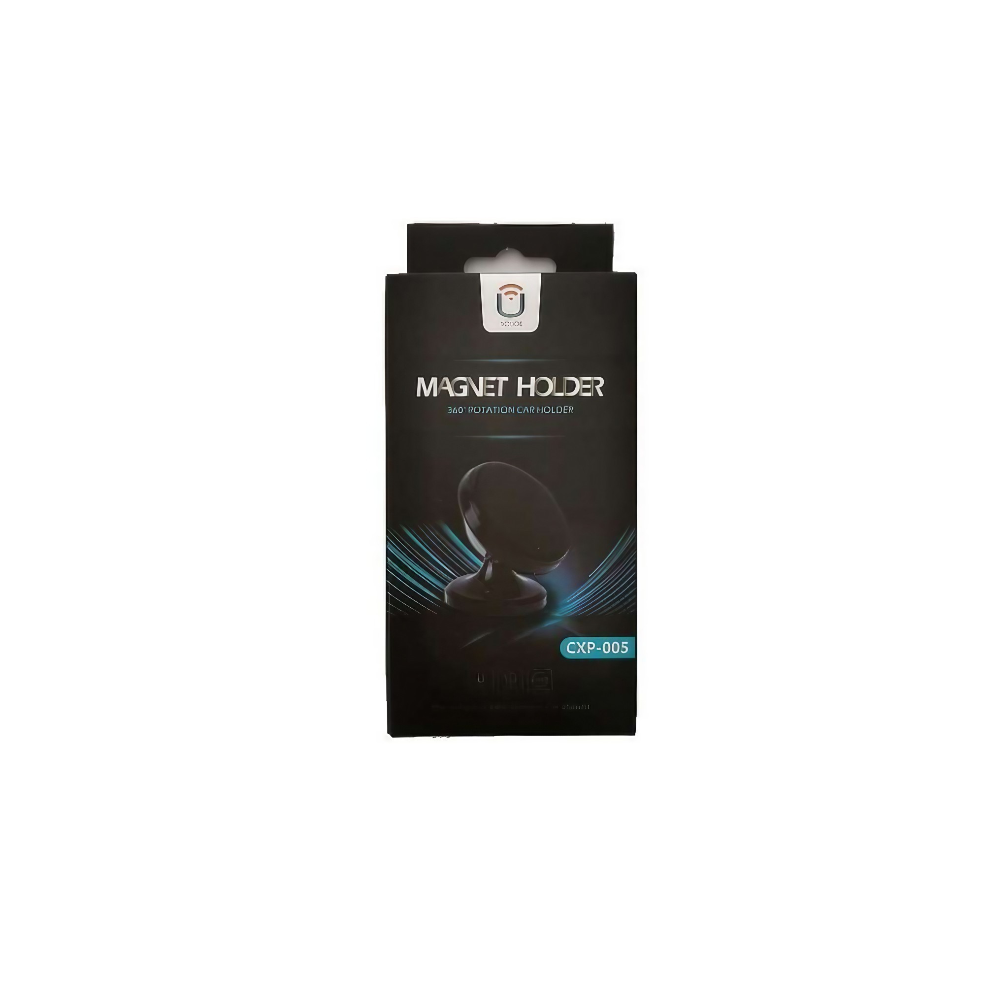 Suport Auto Magnetic , pentru Telefon BK1, Rotire 360 grade, Negru - imagine 3