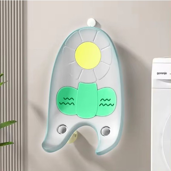 Suport de Baie Bebelusi, , 0-12 luni, Montare pe Chiuveta/Lavoar/Cada, Ventuze Antiderapante cu Intaltime Reglabila, 50 x 24 x 12.5 cm, Alb - imagine 4