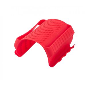 Suport de Silicon Multifunctional de Mana, , pentru Cuptor, Alimente Fierbinti, Carne, Izolare Termica, Anti-alunecare, 18x12x1.5 cm, Rosu