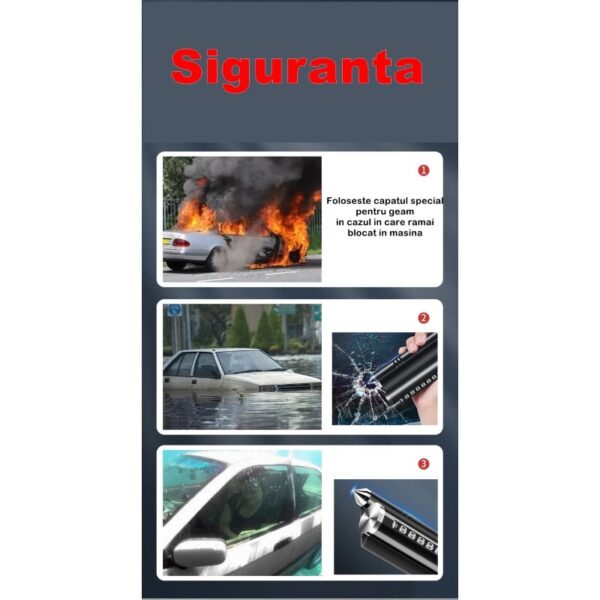 Suport numar de telefon cu odorizant  pentru parcare Gri - imagine 3