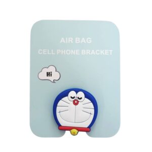 Suport pentru Telefon, , Stand cu Adeziv pentru Telefon, Model Animat 21, Blue Cat, Albastru