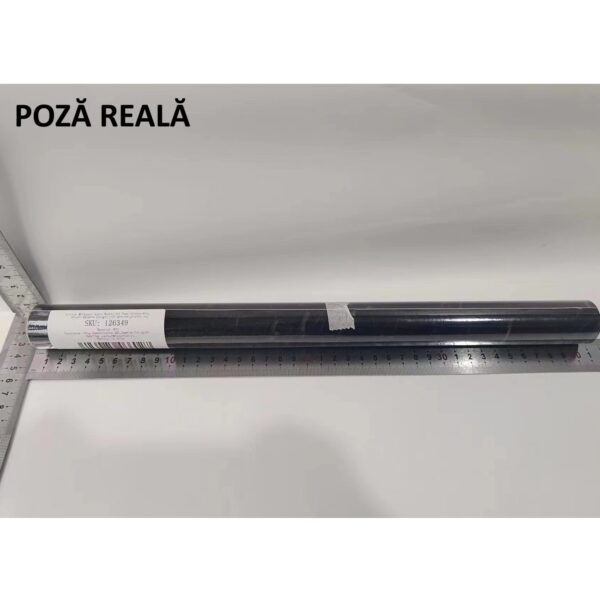 Tapet Autocolant pentru Bucatarie, , Rola cu Efect de Marmura, Folie Autoadeziva, 40cmx100cm, Negru - imagine 4