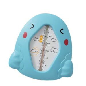 Termometru pentru Baie, , Plutitor, Rezistent la apa, Multifunctional, Model Gaina, 10.5x10.5x2.5 cm, Albastru