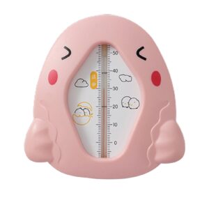 Termometru pentru Baie, , Plutitor, Rezistent la apa, Multifunctional, Model Gaina, 10.5x10.5x2.5 cm, Roz