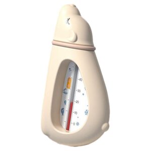 Termometru pentru Baie, , Plutitor, Rezistent la apa, Multifunctional, Model Urs Polar, 15x7.5x4 cm, Roz