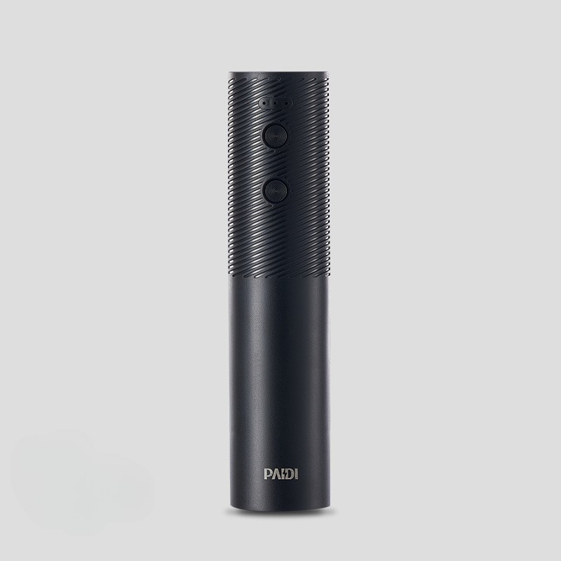 Tirbuson Electric, , Deschizator Sticle de Vin, Incarcare USB, 20 x 4.6 cm, Negru - imagine 4