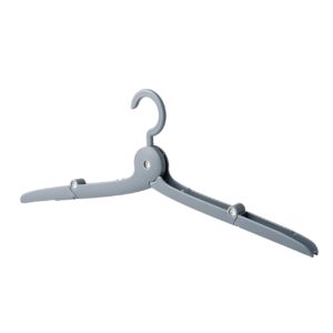Umeras Pliabil de Calatorie, , Mini Cuier Portabil pentru Haine, Suport de Uscare, 14x7x1.4cm, Gri