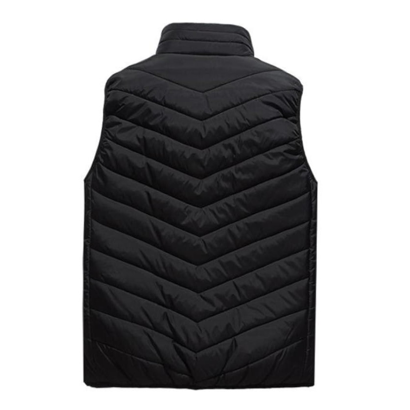 Vesta Inteligenta Incalzita, , Unisex, 2 Zone de Incalzire, Umplutura Bumbac, 3 Trepte de Temperatura, Incarcare USB, Negru, sub 100 kg, Marime S - imagine 2