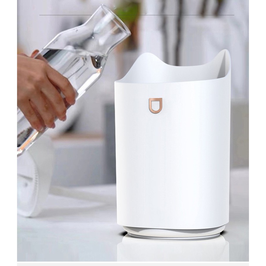 Umidificator cu duza dubla, , de capacitate mare 3L, alb - imagine 4