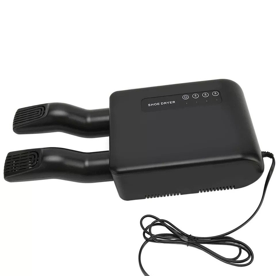 Uscator de Pantofi, , Functie de Uscare, Dezinfectie, Dezodorizare, Montaj pe Perete fara Perforare, din PVC, Silentios, Timer, Negru - imagine 3