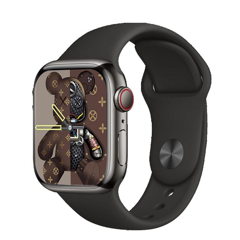 Ceas Smartwatch, Flippy, S9 Max Business Edition, tehnologie NFC, Apeluri Bluetooth, incarcare Wireless, afisaj 2.01 inch, rezolutie 240 x 296 mm, 10+ zile Autonomie, Negru - imagine 2