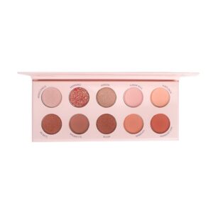 Paleta de farduri Sianoau cu 10 de culori sidefate , Flippy