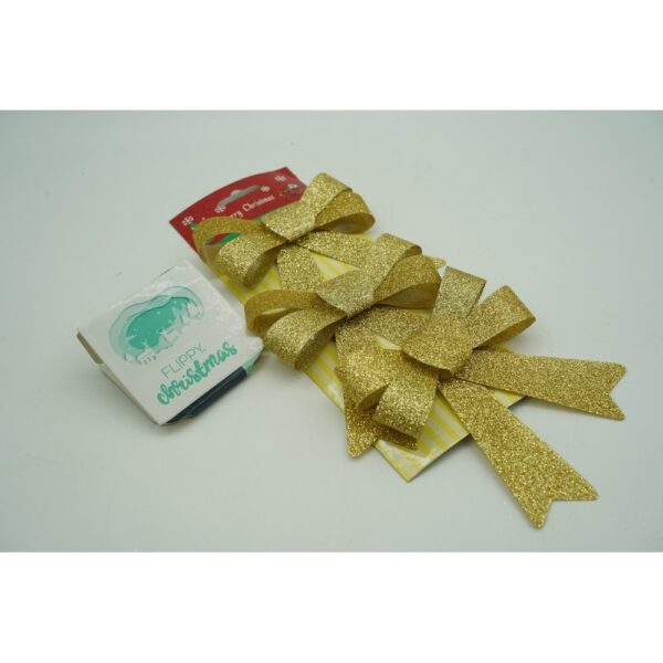 Funda pentru brad, Aurie, 11 x 14 cm, din poliester, Flippy - imagine 2