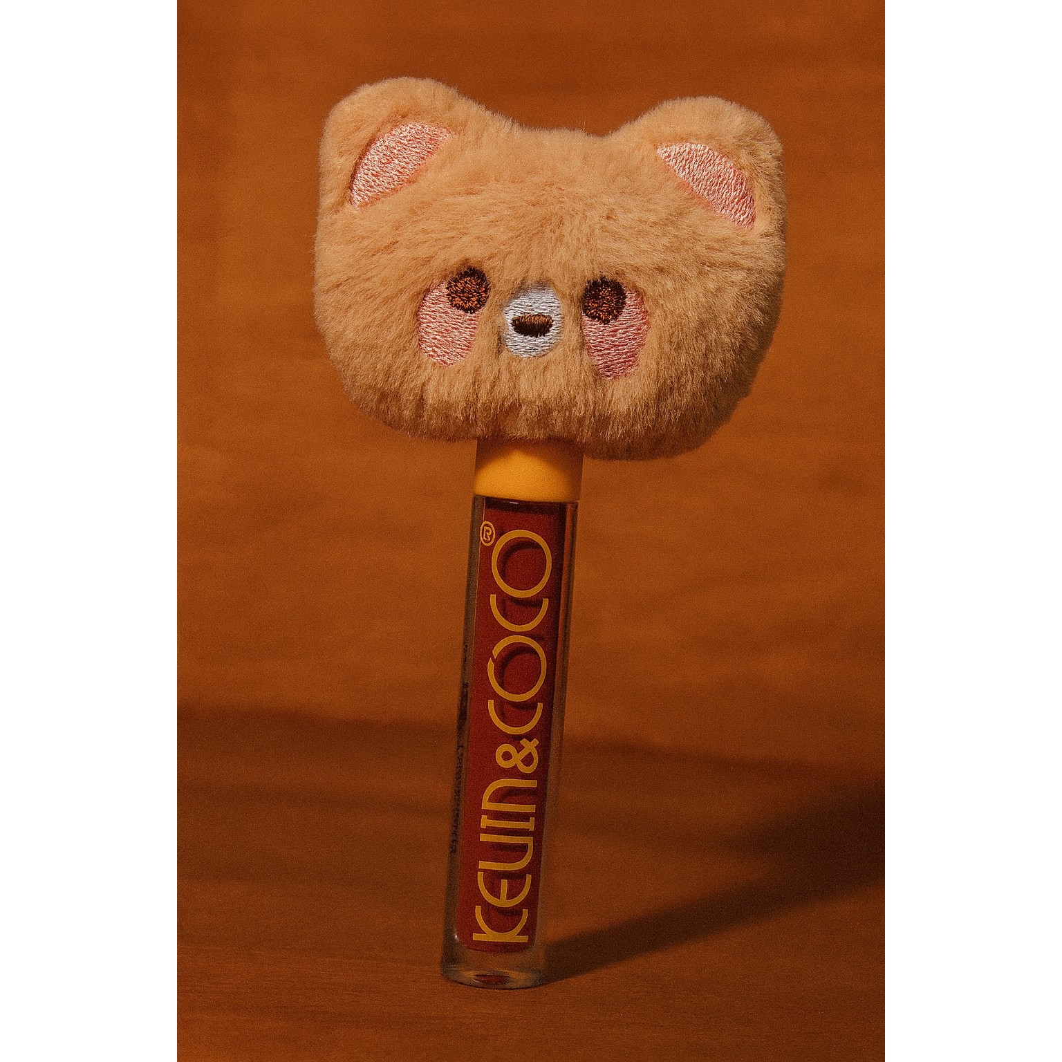 Luciu de Buze, Kevin&Coco, Animat de Plus, Model Ursulet, Maro - imagine 2