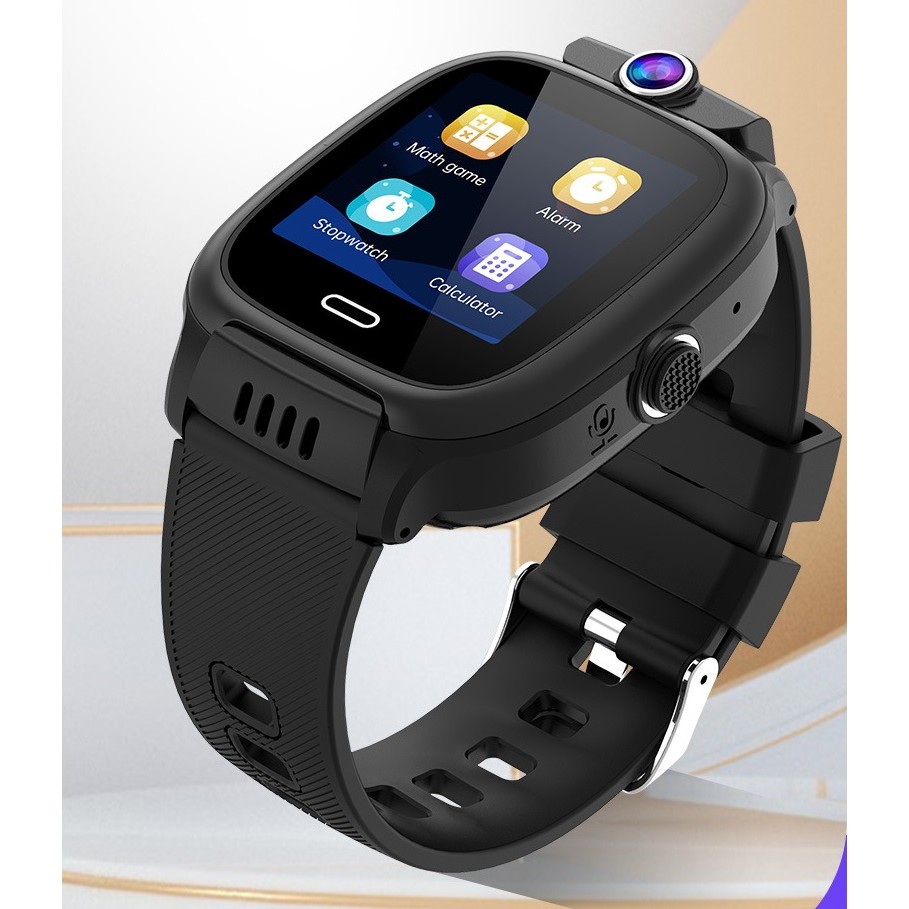 Ceas Smartwatch Flippy, Pentru Copii, Model Y36, cu Functie Telefon, 4G, Localizare LBS, Istoric Traseu, Monitorizare Spion, Apel Video, Rezistent la Apa, Negru - imagine 3