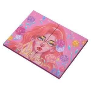 Trusa de machiaj, paleta de farduri cu 84 de culori pigmentate, Flippy