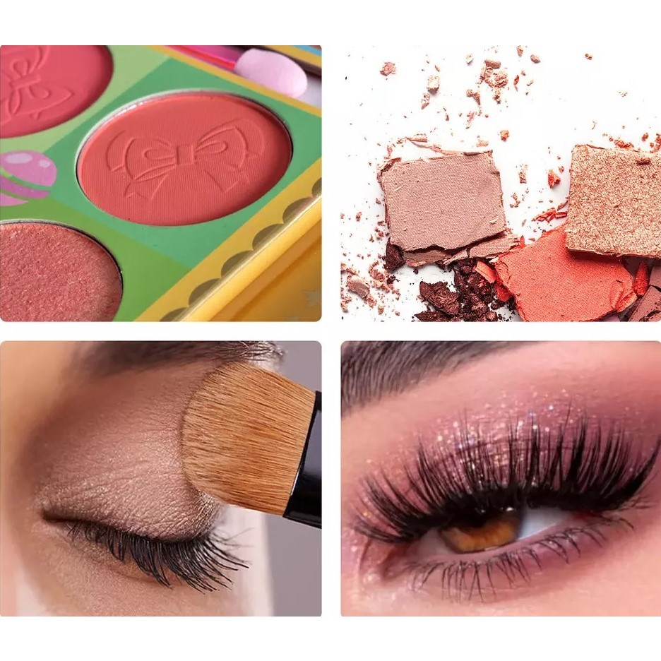 Trusa de machiaj, paleta de farduri Kevin&Coco cu 52 de culori pigmentate, Flippy - imagine 2