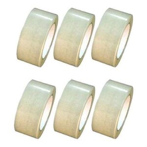 Set 6 buc Banda adeziva tip scotch Flippy Transparenta latime 48 mm x 60 m lungime