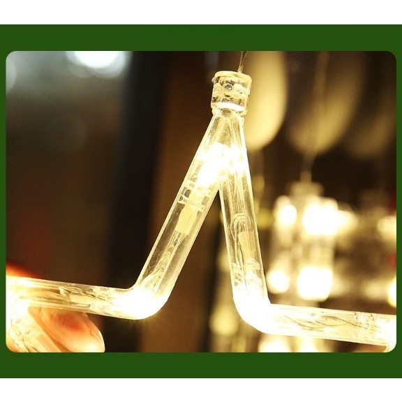 Decoratiune de Craciun Luminoasa in forma de Stea 19x18 cm, cu Ventuza, Alb Cald, Flippy - imagine 4