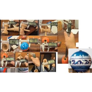 Kendama X Dragon Series Originala, Profesionala, Flippy, Super Sticky cu Cupe Mari V3, King Size Cups, Rulment Metalic si Gaura in Baza, din Lemn 18 cm, Ata 55 cm, Albastru