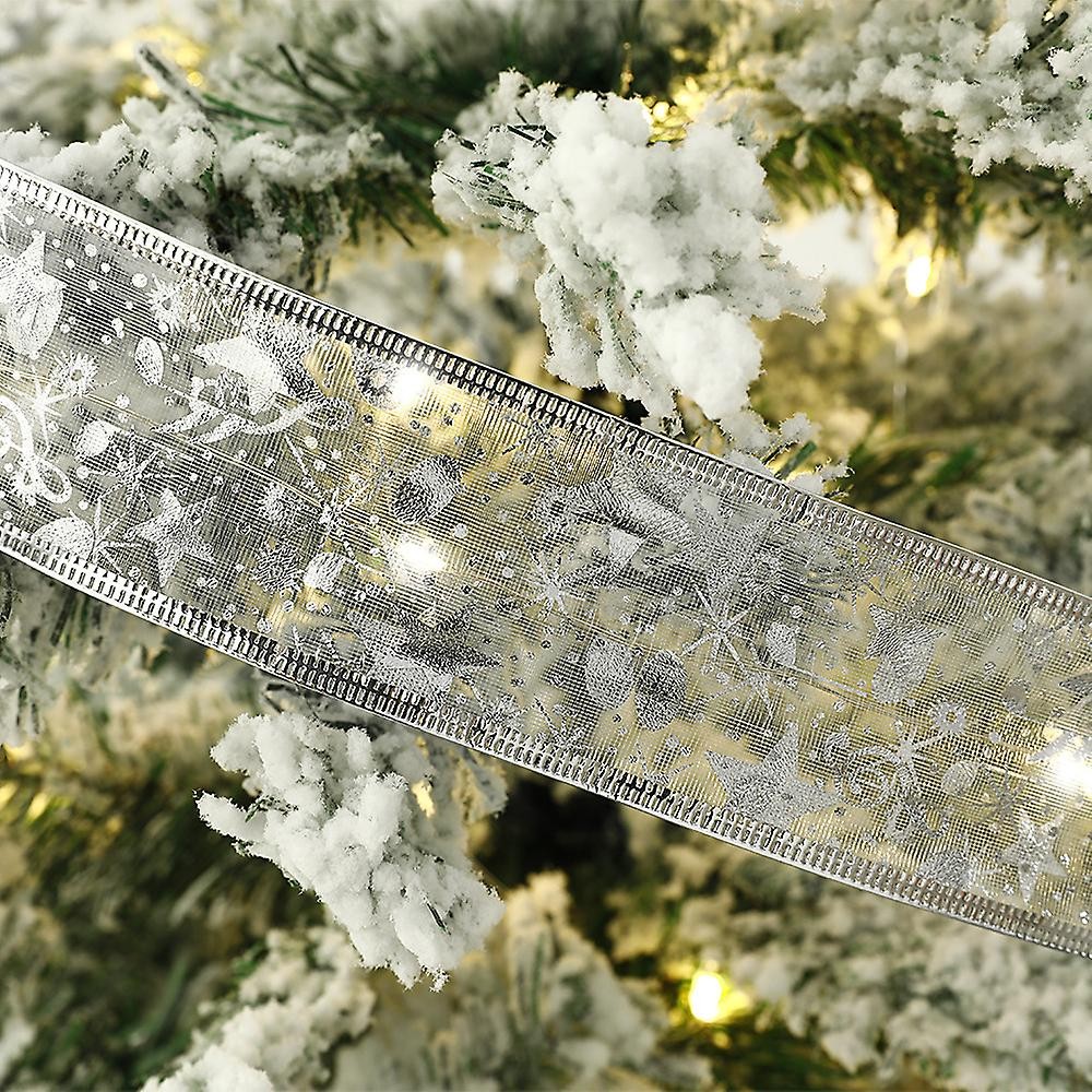 Panglică LED de Crăciun Flippy Aurie, lungime 4 m, 40 LED-uri, Baterii, Alb Rece - imagine 2