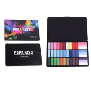 Paleta 39 Culori Vopsea de Fata, Flippy, Activare cu Apa, 18.5 x 11.7 x 1.5 cm, Multicolor