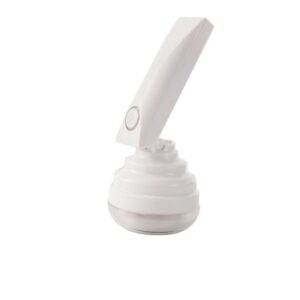 Aparat Pentru Curatat Scame, Par Si Praf, Flippy, Trimmer pentru Diferite Tipuri De Material, Cu Lame Din Otel Inoxidabil, Maner Flexibil, Incarcare Prin USB, 13x8 cm, Alb