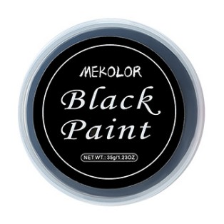 Vopsea de Fata/Corp, Flippy, pe Baza de Ulei, 35 g, Negru - imagine 3