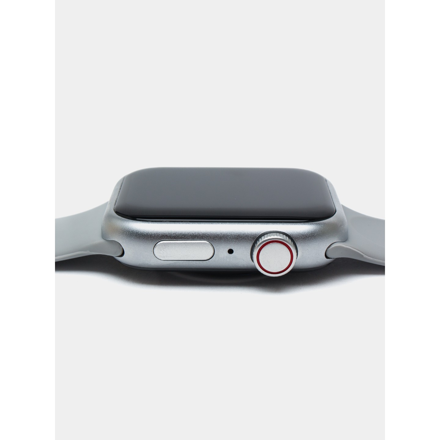 Ceas Smartwatch, Flippy, Editia 9, Apeluri Bluetooth, Incarcare Wireless, Afisaj 2.01 inch, Rezolutie 240 x 296, NFC, Puls, Gri - imagine 4