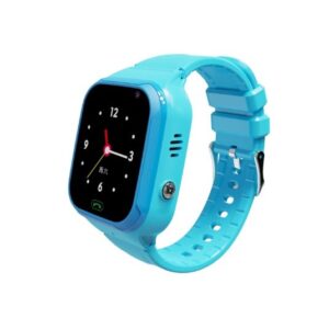 Ceas SmartWatch Pentru Copii, Flippy, Motto LT36, Localizare GPS, Buton SOS, Apel video, Mesaje vocale si text, Camera foto, 230 x 40 x 15.5 mm Albastru