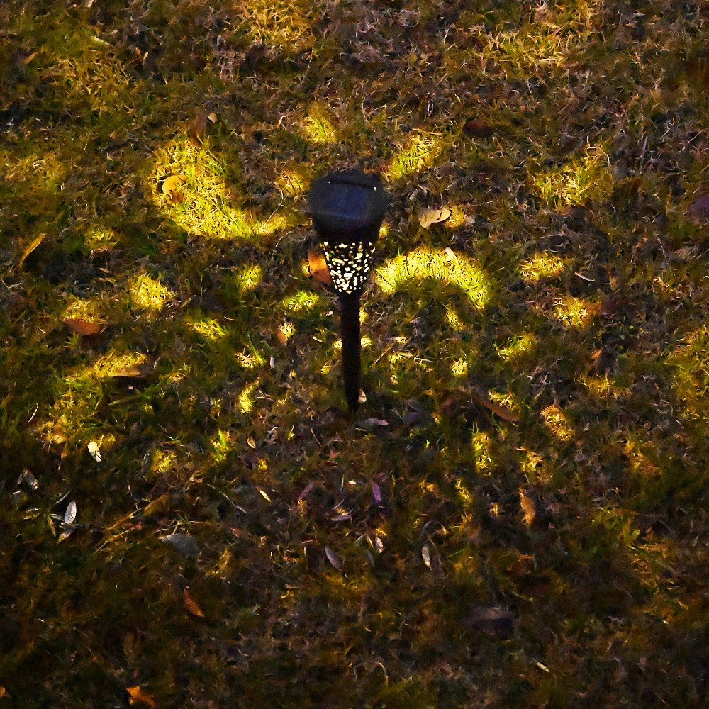 Decorațiune solară pentru grădină, Flippy, tip torță alb cald - imagine 4