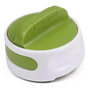 Desfacator Manual de Conserve si Sticle, Flippy, 6.8 x 4.8 cm, din ABS + Otel, Verde/Alb
