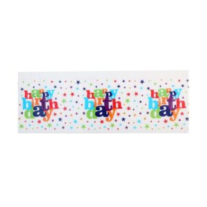 Fata de Masa Dreptunghiulara, Flippy, Colectia Happy Birthday, 180 x 108 cm, din Plastic PE, Impermeabila, Multicolor