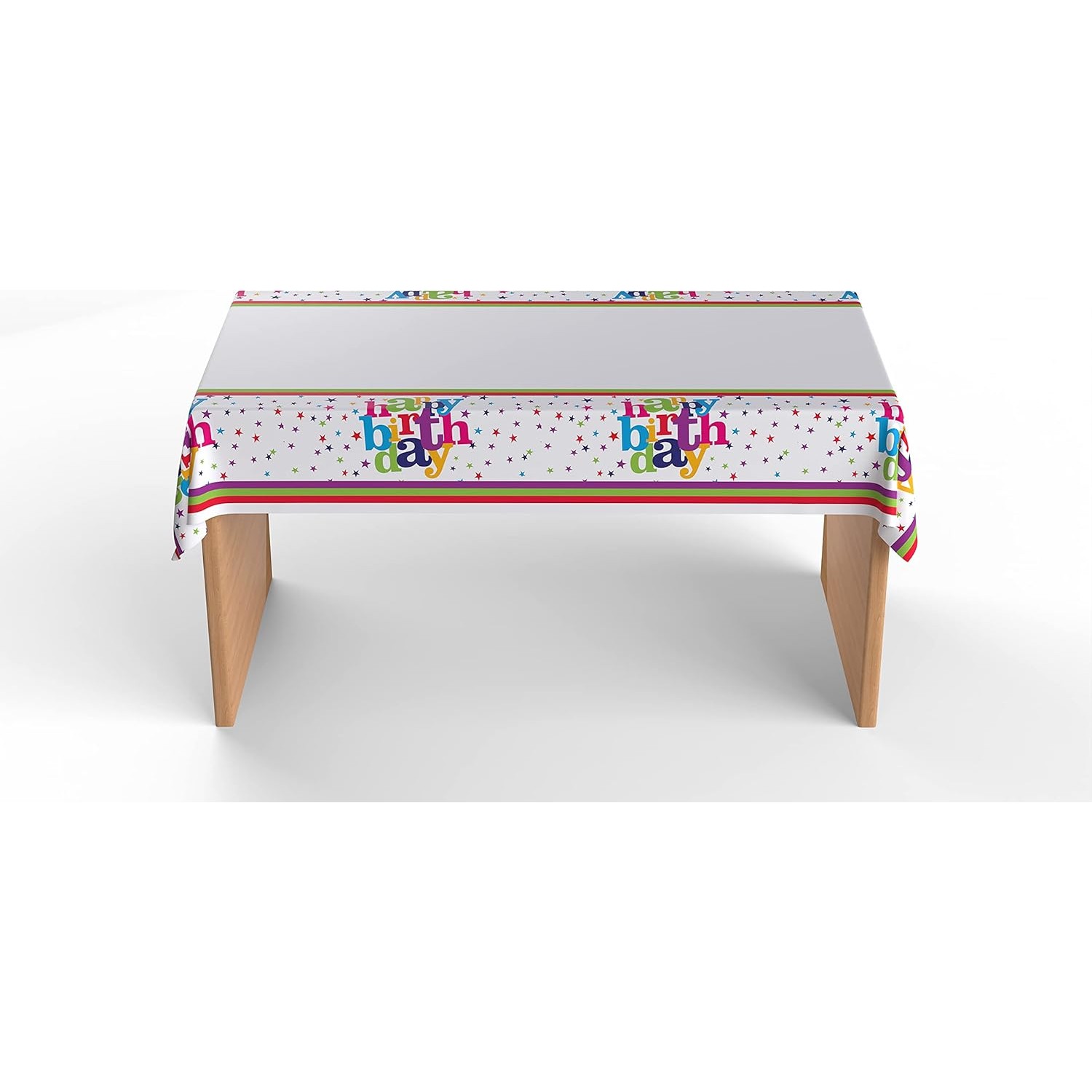 Fata de Masa Dreptunghiulara, Flippy, Colectia Happy Birthday, 180 x 108 cm, din Plastic PE, Impermeabila, Multicolor - imagine 3