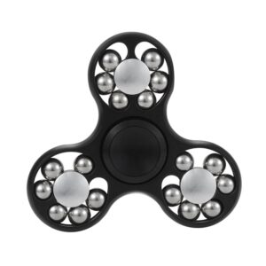 Fidget Spinner 18 Balls, Negru